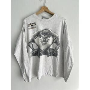 Vintage Taz Looney Tunes Longsleeve Shirt beach series